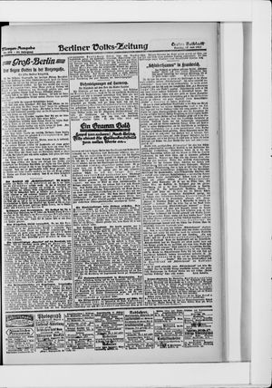 Berliner Volkszeitung vom 27.07.1917