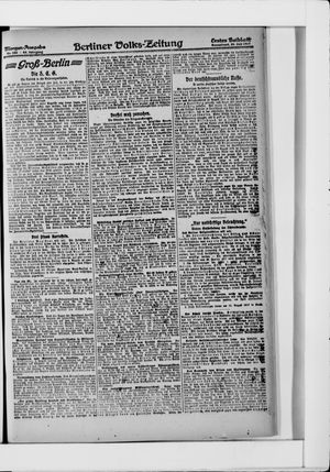 Berliner Volkszeitung vom 28.07.1917