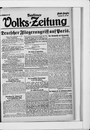 Berliner Volkszeitung vom 28.07.1917