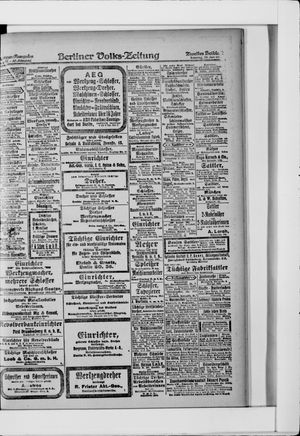 Berliner Volkszeitung vom 29.07.1917