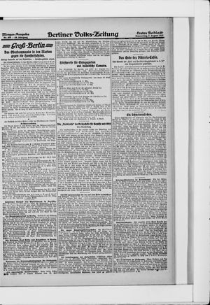 Berliner Volkszeitung vom 02.08.1917