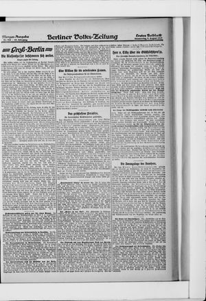 Berliner Volkszeitung vom 09.08.1917