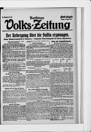 Berliner Volkszeitung vom 10.08.1917