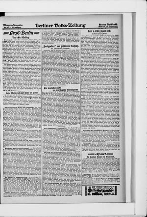 Berliner Volkszeitung vom 15.08.1917