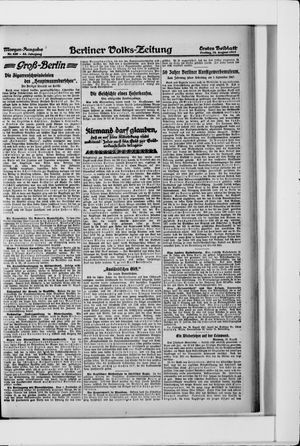 Berliner Volkszeitung vom 24.08.1917
