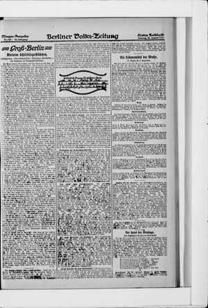 Berliner Volkszeitung vom 26.08.1917