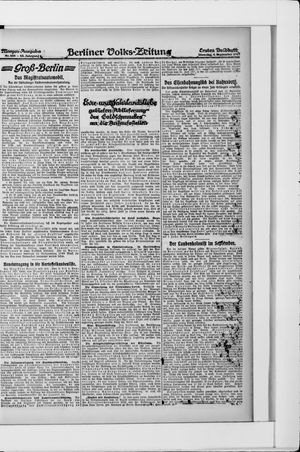 Berliner Volkszeitung vom 04.09.1917