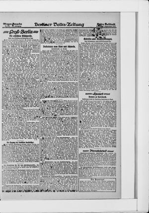 Berliner Volkszeitung vom 21.09.1917