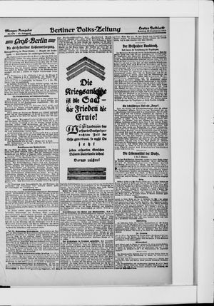 Berliner Volkszeitung vom 30.09.1917