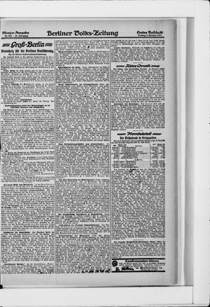Berliner Volkszeitung on Oct 5, 1917