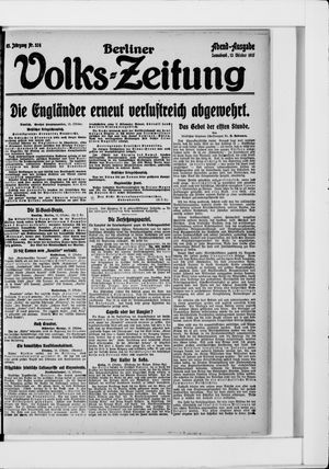 Berliner Volkszeitung vom 13.10.1917
