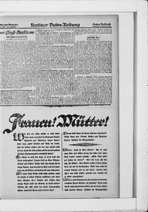Berliner Volkszeitung vom 16.10.1917