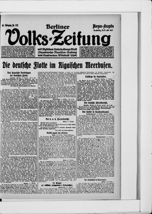 Berliner Volkszeitung vom 18.10.1917