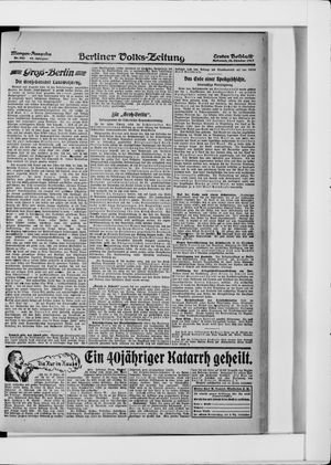 Berliner Volkszeitung on Oct 24, 1917