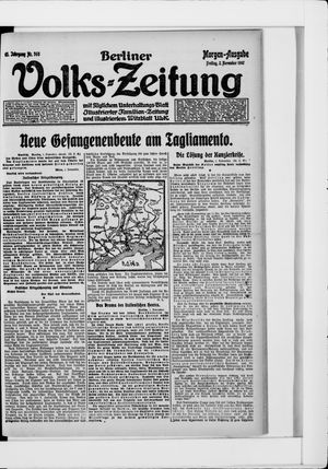 Berliner Volkszeitung vom 02.11.1917