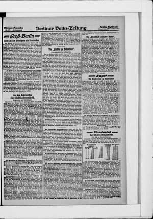 Berliner Volkszeitung on Nov 8, 1917