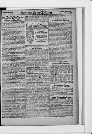 Berliner Volkszeitung vom 14.11.1917