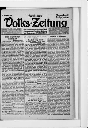 Berliner Volkszeitung vom 15.11.1917