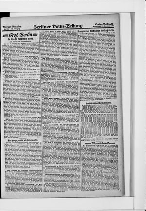 Berliner Volkszeitung vom 17.11.1917