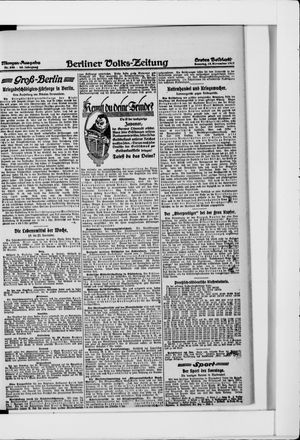 Berliner Volkszeitung vom 18.11.1917