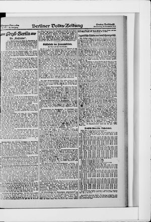 Berliner Volkszeitung vom 29.11.1917
