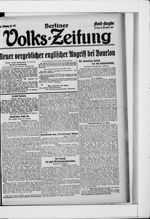 Berliner Volkszeitung vom 30.11.1917