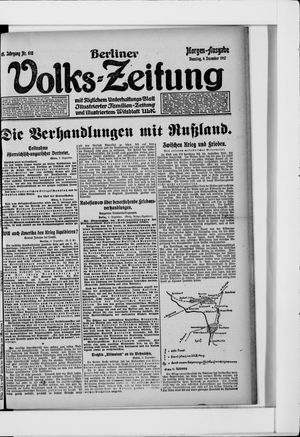 Berliner Volkszeitung vom 04.12.1917