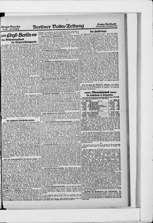 Berliner Volkszeitung vom 06.12.1917