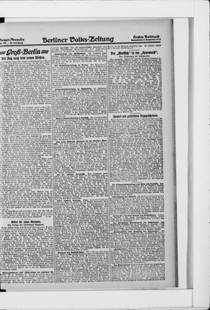 Berliner Volkszeitung vom 08.12.1917
