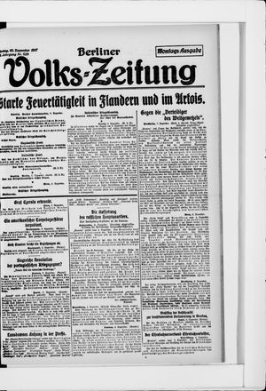 Berliner Volkszeitung vom 10.12.1917