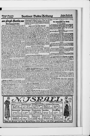 Berliner Volkszeitung vom 23.12.1917