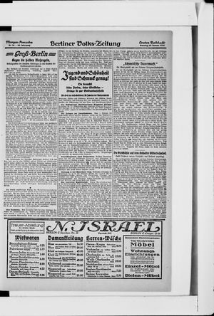 Berliner Volkszeitung on Jan 20, 1918