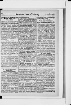 Berliner Volkszeitung on Jan 29, 1918