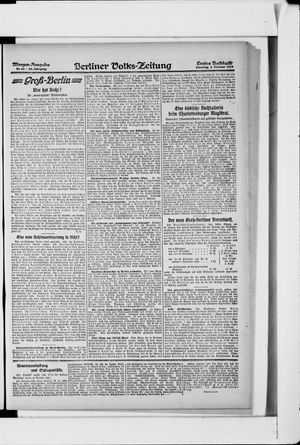 Berliner Volkszeitung vom 05.02.1918