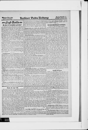 Berliner Volkszeitung vom 12.02.1918