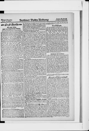 Berliner Volkszeitung vom 19.02.1918
