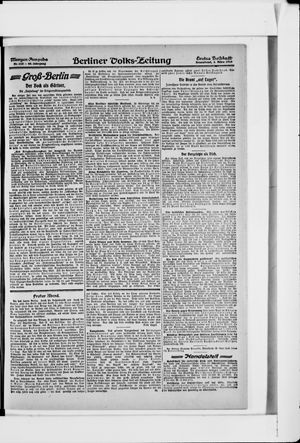 Berliner Volkszeitung vom 02.03.1918