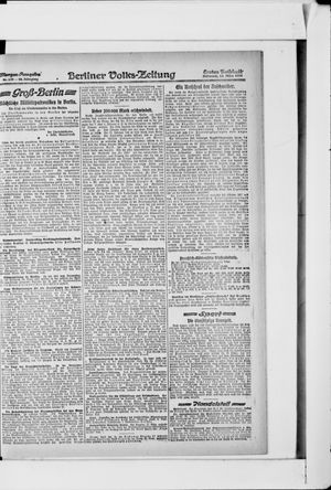 Berliner Volks-Zeitung vom 13.03.1918