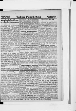 Berliner Volkszeitung on May 3, 1918