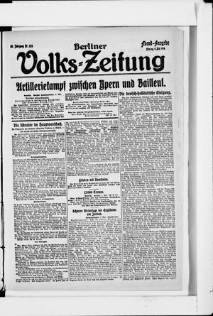 Berliner Volkszeitung vom 06.05.1918