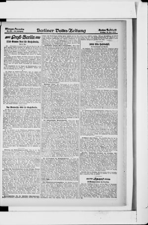 Berliner Volkszeitung vom 24.05.1918