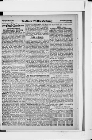 Berliner Volkszeitung vom 25.05.1918