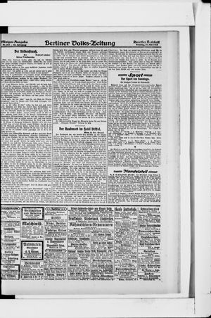 Berliner Volkszeitung vom 26.05.1918