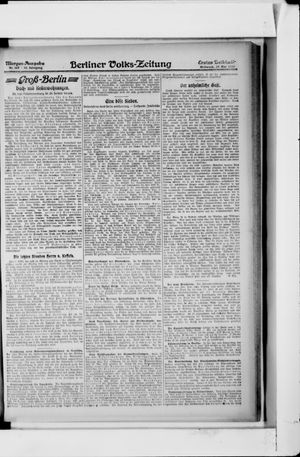 Berliner Volkszeitung vom 29.05.1918