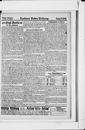 Berliner Volkszeitung vom 06.06.1918