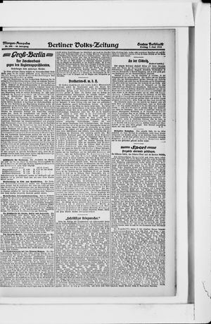 Berliner Volkszeitung vom 07.06.1918