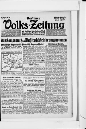Berliner Volkszeitung vom 12.06.1918