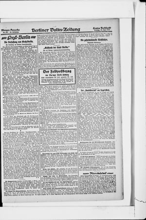 Berliner Volkszeitung vom 14.06.1918