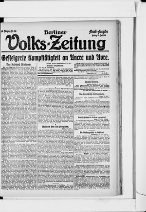 Berliner Volkszeitung vom 24.06.1918