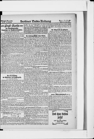 Berliner Volkszeitung vom 03.07.1918